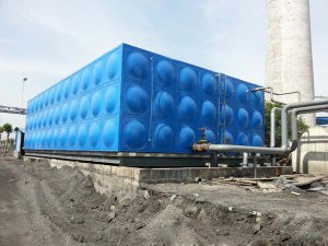 不锈钢保温水箱地埋水箱公司成功完成装配式大模块无焊接地埋消防水箱