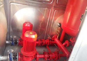 消防水箱公司水箱公司成功完成稳压设备工程
